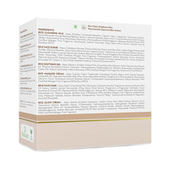 Mamaearth Rice Facial Kit With Rice Water & Niacinamide for Glass Skin 60g Mamaearth Rice Facial Kit With Rice Water & Niacinamide for Glass Skin 60g