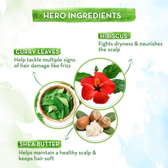 Mamaearth Hibiscus Damage Repair Conditioner With Hibiscus & Curry Leaves 250ml Mamaearth Hibiscus Damage Repair Conditioner With Hibiscus & Curry Leaves 250ml