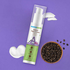 Mamaearth Retinol Night Cream For Women with Retinol and Bakuchi for Anti Aging, Fine Lines and Wrinkles 50g Mamaearth Retinol Night Cream For Women with Retinol and Bakuchi for Anti Aging, Fine Lines and Wrinkles 50g