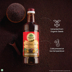 Organic India Mustard Oil 1 litre Organic India Mustard Oil 1 litre
