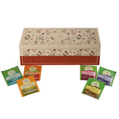 Organic India Blissful Brew Gift Box 60 Infusion Bags Organic India Blissful Brew Gift Box 60 Infusion Bags