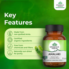Organic India Amalaki with High Vitamin C Caapsule Organic India Amalaki with High Vitamin C Caapsule