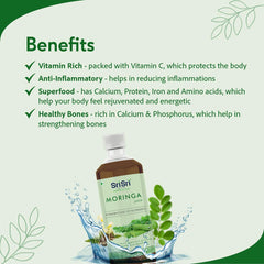 Sri Sri Tattva Ayurvedic Moringa Juice Powerhouse of Nutrients Liquid 1 Litre Sri Sri Tattva Ayurvedic Moringa Juice Powerhouse of Nutrients Liquid 1 Litre