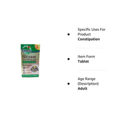 Zandu Ayurvedic Nityam Laxative Churan Powder & Tablets Zandu Ayurvedic Nityam Laxative Churan Powder & Tablets