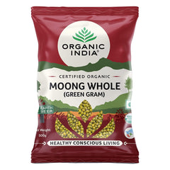 Organic India Moong Whole (Green Gram) 500g Organic India Moong Whole (Green Gram) 500g