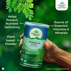 Organic India Organic Moringa Powder & Capsule Organic India Organic Moringa Powder & Capsule