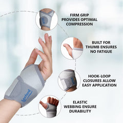 Leeford Wrist Brace Neoprene Universal Color Random Leeford Wrist Brace Neoprene Universal Color Random