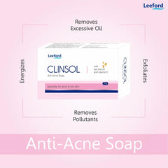 Leeford Clinsol Anti Acne Soap Leeford Clinsol Anti Acne Soap