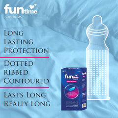 Leeford Funtime Climax Control Condom 10 Piece Leeford Funtime Climax Control Condom 10 Piece