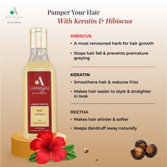 Aaranyaa Vedic with Keratin & Hibiscus Hair Shampoo 250ml Aaranyaa Vedic with Keratin & Hibiscus Hair Shampoo 250ml