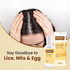 Leeford Enshine Lice Clear Hair Shampoo 50ml Leeford Enshine Lice Clear Hair Shampoo 50ml