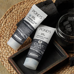POND'S Pure Detox Mineral Clay Activated Charcoal Facial Foam 90g POND'S Pure Detox Mineral Clay Activated Charcoal Facial Foam 90g