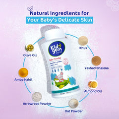 Leeford Kidogem Babypuder 100g Leeford Kidogem Babypuder 100g