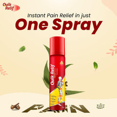 Leeford Quik Relif Fast Pain Relief Spray 55g Leeford Quik Relif Fast Pain Relief Spray 55g