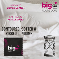 Leeford Bigfun Extra Time Condom 10 Piece Leeford Bigfun Extra Time Condom 10 Piece