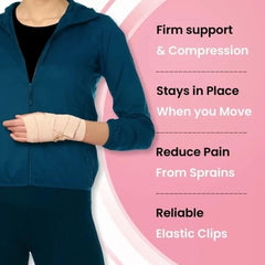 Leeford Cotton Crepe Pain Relief Bandage 10cm x 4m Leeford Cotton Crepe Pain Relief Bandage 10cm x 4m