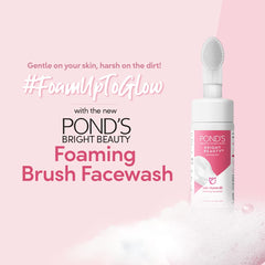 Pond's Bright Beauty Foaming Brush Facewash 150ml Pond's Bright Beauty Foaming Brush Facewash 150ml