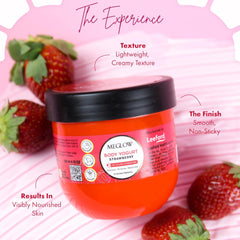 Leeford Meglow Strawberry Body Yogurt 200ml Leeford Meglow Strawberry Body Yogurt 200ml