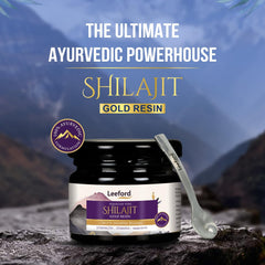 Leeford Himalyan Pure Shilajit Gold Resin With Swarna Bhasma 20g Leeford Himalyan Pure Shilajit Gold Resin With Swarna Bhasma 20g