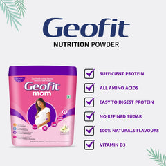 Leeford Geofit Vanilla Flavoured Mom Protein Powder Leeford Geofit Vanilla Flavoured Mom Protein Powder