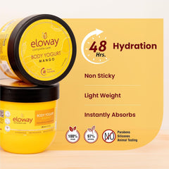 Leeford Eloway Body Yogurt Mango 200ml Leeford Eloway Body Yogurt Mango 200ml