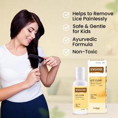 Leeford Enshine Lice Clear Hair Shampoo 50ml Leeford Enshine Lice Clear Hair Shampoo 50ml