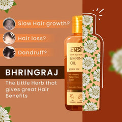 Leeford 100% Ayurvedic Enshine Bhringraj Hair Oil 60ml Leeford 100% Ayurvedic Enshine Bhringraj Hair Oil 60ml