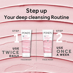 POND'S Bright Beauty Mineral Clay Face Mask 90gm POND'S Bright Beauty Mineral Clay Face Mask 90gm