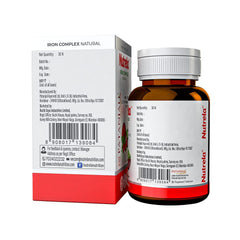 Patanjali Nutrela Iron Complex Natural 30 Capsules Patanjali Nutrela Iron Complex Natural 30 Capsules