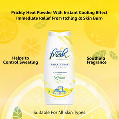 Leeford Dermi Fresh Prickly Heat Powder Jasmine,Sandal,Extra Cool,Lavender,Rose and Lemon Fragrance Leeford Dermi Fresh Prickly Heat Powder Jasmine,Sandal,Extra Cool,Lavender,Rose and Lemon Fragrance