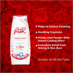 Leeford Dermi Fresh Prickly Heat Powder Jasmine,Sandal,Extra Cool,Lavender,Rose and Lemon Fragrance Leeford Dermi Fresh Prickly Heat Powder Jasmine,Sandal,Extra Cool,Lavender,Rose and Lemon Fragrance