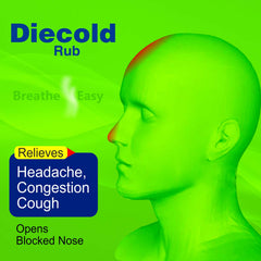 Leeford Diecold Rub For Cold And Congestion Balm 25ml Leeford Diecold Rub For Cold And Congestion Balm 25ml
