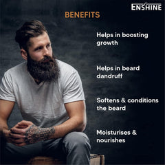 Leeford Enshine Beard Oil Infused 50ml Leeford Enshine Beard Oil Infused 50ml