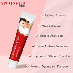 Leeford Spotsrub Kojic Acid And Vitamin C Cream 15g Leeford Spotsrub Kojic Acid And Vitamin C Cream 15g
