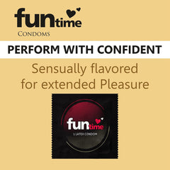 Leeford Funtime Vanilla Flavored Condom 10 Piece Leeford Funtime Vanilla Flavored Condom 10 Piece
