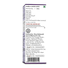 Baidyanath Ayurvedic Karela Jamun Juice Baidyanath Ayurvedic Karela Jamun Juice