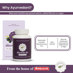 Baidyanath Ayurvedic Ayurvedant Diawin DS 60 Capsule Baidyanath Ayurvedic Ayurvedant Diawin DS 60 Capsule