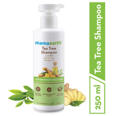 Mamaearth Tea Tree Anti Dandruff Shampoo With Tea Tree & Ginger Oil 250ml Mamaearth Tea Tree Anti Dandruff Shampoo With Tea Tree & Ginger Oil 250ml