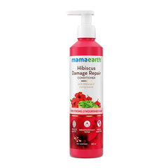 Mamaearth Hibiscus Damage Repair Conditioner With Hibiscus & Curry Leaves 250ml Mamaearth Hibiscus Damage Repair Conditioner With Hibiscus & Curry Leaves 250ml
