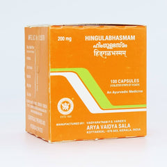 Kottakkal Ayurvedic Hingula Bhasmam 100 Capsules Kottakkal Ayurvedic Hingula Bhasmam 100 Capsules