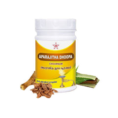 Skm Ayurveda Aparajitha Dhoopa Choornam Powder 100g Skm Ayurveda Aparajitha Dhoopa Choornam Powder 100g