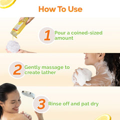 Mamaearth Vitamin C Moisturizing Body Wash with Vitamin C & Refreshing Lemon 250ml Mamaearth Vitamin C Moisturizing Body Wash with Vitamin C & Refreshing Lemon 250ml