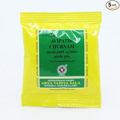 5 X Kottakkal Ayurvedic Avipathi Churnam Powder 10g 5 X Kottakkal Ayurvedic Avipathi Churnam Powder 10g