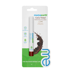 Mamaearth CoCo,Beetroot,Honey & Ubtan Tinted 100% Natural Lip Balm with CoCo and Vitamin E 2g Mamaearth CoCo,Beetroot,Honey & Ubtan Tinted 100% Natural Lip Balm with CoCo and Vitamin E 2g