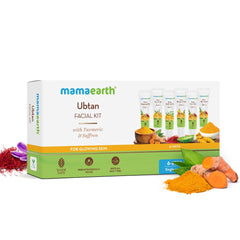 Mamaearth Ubtan Facial Kit with Turmeric & Saffron for Glowing Skin 60g Mamaearth Ubtan Facial Kit with Turmeric & Saffron for Glowing Skin 60g