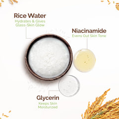 Mamaearth Rice Water Tone Up Face Cream with Rice Water & Niacinamide for Glass Skin 50g Mamaearth Rice Water Tone Up Face Cream with Rice Water & Niacinamide for Glass Skin 50g