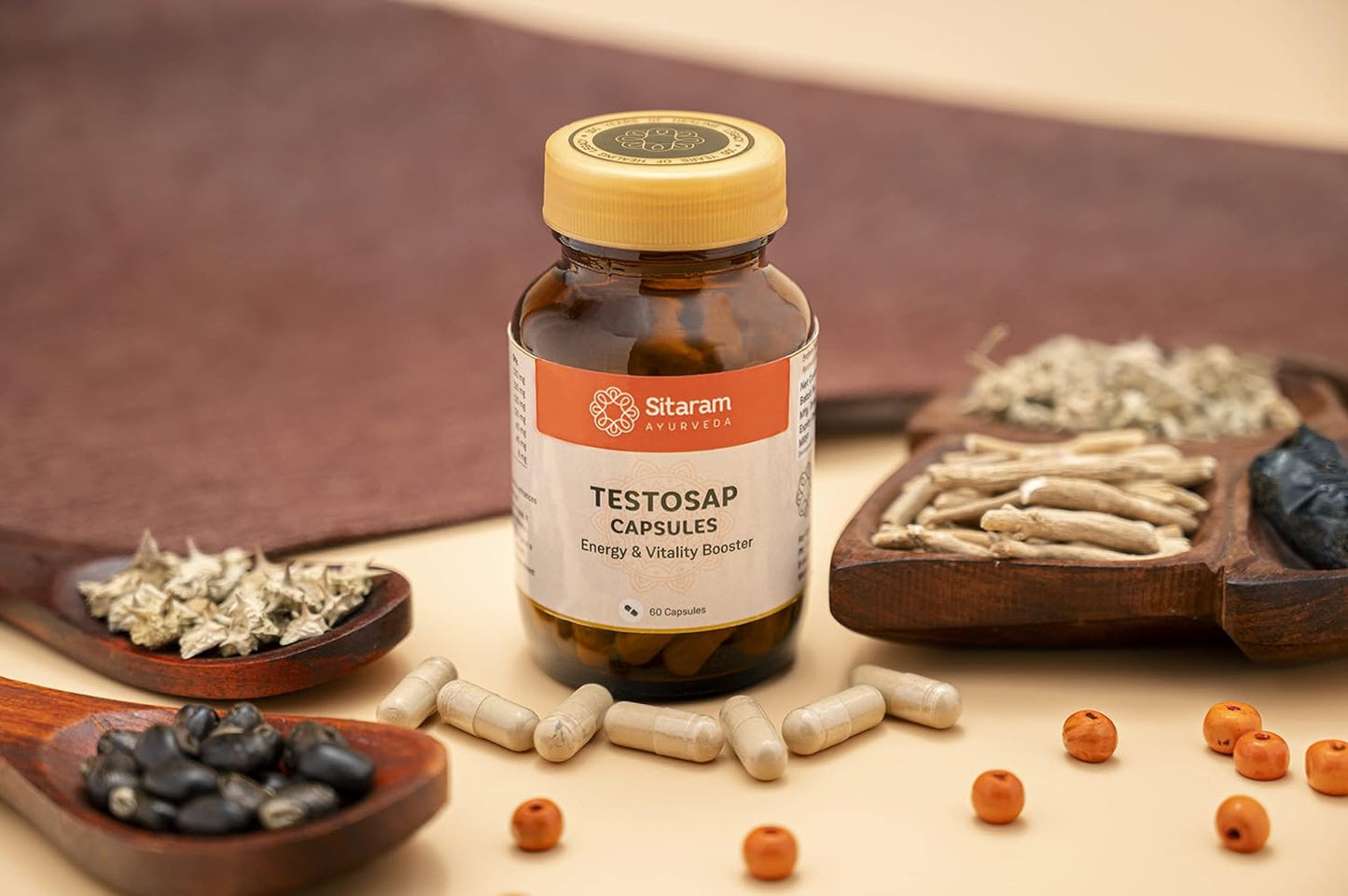 Sitaram Ayurveda Testosap 60 Capsules
