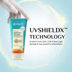 Pilgrim Cosmetics 5% Vitamin C Brightening Ultra Light Gel Sunscreen SPF 60 PA++++ 45ml Pilgrim Cosmetics 5% Vitamin C Brightening Ultra Light Gel Sunscreen SPF 60 PA++++ 45ml