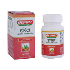 Baidyanath Ayurvedic (Jhansi) Haridra 60 Tablets Baidyanath Ayurvedic (Jhansi) Haridra 60 Tablets