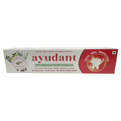 Baidyanath Ayurvedic Ayurvedant Ayudant 100% Vegetarian Herbal Toothpaste 100gm Baidyanath Ayurvedic Ayurvedant Ayudant 100% Vegetarian Herbal Toothpaste 100gm